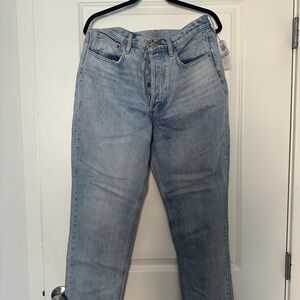 Classic Blue Denim Jeans Aritzia